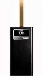 Портативний повербанк No Brand Power Bank Fast Charge 40000 mAh Чорний (2104619131) - мініатюра 7