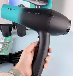 Фен для сушіння та укладання волосся VGR V-463 Professional із двома концентраторами 2200 Вт - мініатюра 6