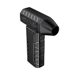 Ручний портативний компресор Hoco HX67, 80000RPM, 40m/s, 275г, Black, Box - мініатюра 2