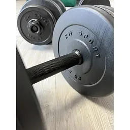 Гантелі RN Sport з функцією штанги 2в1 на 42 кг - мініатюра 3