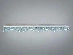 Настінне бра Diasha 8057/600GD LED золото 16Вт - мініатюра 2