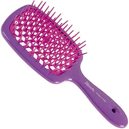 Щітка для волосся Janeke Superbrush Small 86SP234 VIO фуксія з малиновим (BT20633) - мініатюра 2
