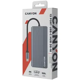 Порт-реплікатор Canyon Docking Station DS-16 13 in 1 4K USB-C hub (CNS-TDS16) - мініатюра 7