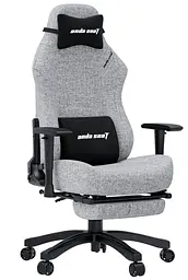 Ігрове крісло Anda Seat Luna Pro Gray Fabric Size L (AD18T-44-G-F)