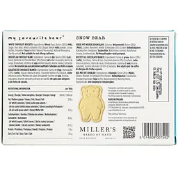 Печиво My Favourite Bear Білі ведмежата 100 г - мініатюра 3