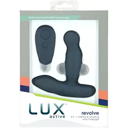 Масажер простати з ротацією і вібрацією Lux Active Revolve пульт ДК - мініатюра 7