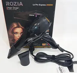 Фен для сушки укладання волосся Rozia HC-8306 2000 Вт - мініатюра 3