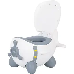 Дитячий горщик FreeOn Plane, white - grey