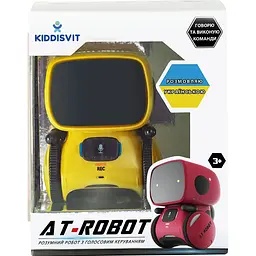 Радіокерований робот AT-Robot з голосовим керуванням Yellow (AT001-03-UKR) [113037] - мініатюра 8