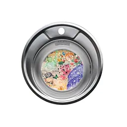 Кухонна мийка Romzha Sorin Mini Satin RO43432, Сірий - мініатюра 2