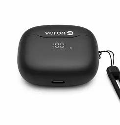 Бездротові навушники Veron W07 Liberty TWS Bluetooth Black - мініатюра 6