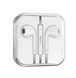 Навушники Hoco M101 Crystal joy wire-controlled earphones with microphone White - мініатюра 2