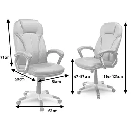 Офісне крісло Sofotel EG-222 Brown - мініатюра 4