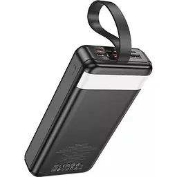 Зовнішній акумулятор Hoco Element J123B 30000mAh 22.5W Black [118246] - мініатюра 4