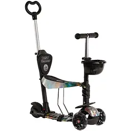 Самокат 5 в 1 Best Scooter 59х15х29 см Різнобарвний 000231394