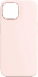 Чохол MAKE Apple iPhone 15 Silicone Chalk Pink