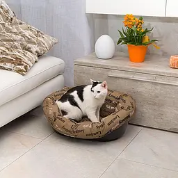 Подушка та пластиковий лежак для собак та котів Ferplast SOFA' (FR70222999) - мініатюра 5