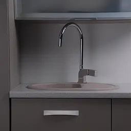 Кухонна мийка Fancy Marble Yuta пісочний 102067001 - мініатюра 4