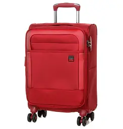 Валіза маленька S тканинна Airtex 832 60×37×23см 37л Червона