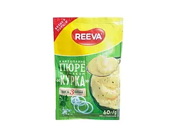 Пюре Reeva 60г картопляне Курка пачка
