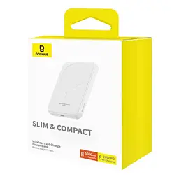 Павербанк Baseus Magnetic Mini White 5 000 mAh / 20 Вт (P10022107223-00) - мініатюра 4