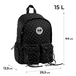 Рюкзак GoPack Education Teens 130L чорний Чорний (GO26-130L-3) - мініатюра 2