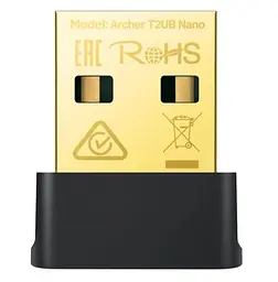 WiFi/Bluetooth адаптер USB Archer T2UB Nano TP-Link teh0024089