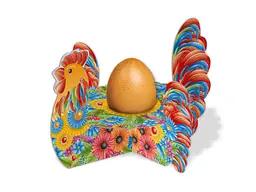 Декоративна підставка Easters 1 №1.1 "Півник-петриківка"