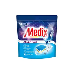 Таблетки для посудомийних машин Medix All in 1 30 шт. (3801003002643)