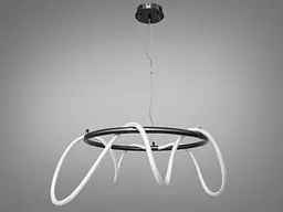 Стельова люстра LED Diasha 9752-D600BHR Мотузка, 32W, для офісу та дому, висота 140 см, IP20