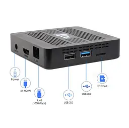Смарт ТВ приставка TOX 3 Android SmartTV Box 4/32Gb 4K AV1 - мініатюра 5