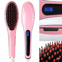 Електричний гребінець Швидкий випрямляч волосся Fast Hair Straightener - мініатюра 2