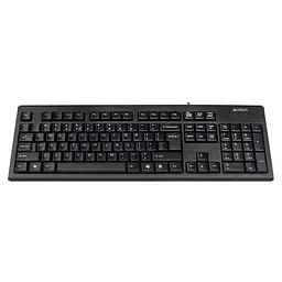 Клавіатура A4Tech KR-83 PS/2 USB Black (KR-83 PS/2 (Black)) - мініатюра 2