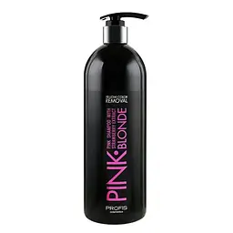 Професійний рожевий шампунь з полуниці та журавлини Profis Pink Blond 1000 мл для рожевого відтінку