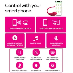 Віброяйце App Love Egg рожеве - мініатюра 8