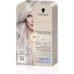 Фарба для волосся Creme Supreme №10-55 холодний сріблястий блонд - мініатюра 2