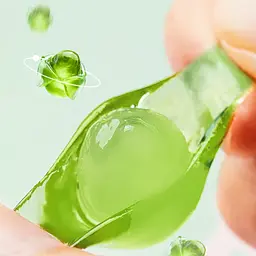 Китайські жувальні цукерки 3D Fruit Shaped Gummies Bobo Peelable Fudge Зелений виноград 75г - мініатюра 5