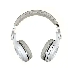 Навушники Bluedio T2 Plus з вбудованим радіо Bluetooth бездротові білі - мініатюра 2