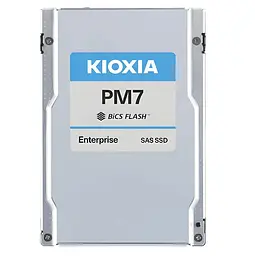 Накопичувач SSD Kioxia SSD (2.5" 15MM, 3.84TB, SAS 24Gbit/s, BiCS FLASH TLC) (KPM71RUG3T84)