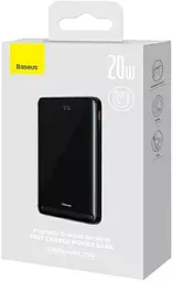 Power Bank Baseus 10000mAh 20W (PPCX000003) Black (MagSafe) - мініатюра 5