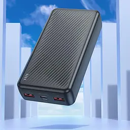 Портативний ЗП Power Bank Borofone BJ56A Graceful 22.5W+PD20W 20000 mAh Black - мініатюра 2