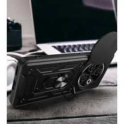 Чохол до мобільного телефона BeCover Military Tecno Spark 30 (KL6) Black (713541) - мініатюра 3