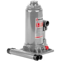 Домкрат автомобільний гідравлічний Intertool 5 т х 355 мм одноштоковий