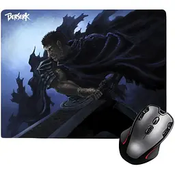 Ігрова поверхня Nextprint Гатс у бою Берсерк - Berserk 300 х 250 мм (15033)