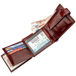Чоловічий шкіряний гаманець Boston 13х10 см acs0015382 - мініатюра 5