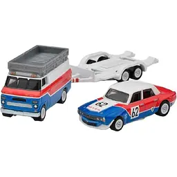 Колекційна модель машинки Hot Wheels Car Culture 1970 Rover P6 Group 2 та HW Rally Hauler (FLF56/HKF45) - мініатюра 2