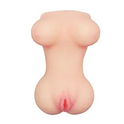 Реалістичний мастурбатор Lovetoy X-Basic Pocket Boobs Pussy тілесний - мініатюра 3