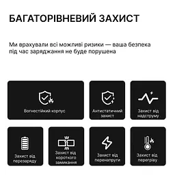 Блок живлення Essager Mini 30W USB type-C PD 3.0, QC 3.0 (чорний) - мініатюра 6