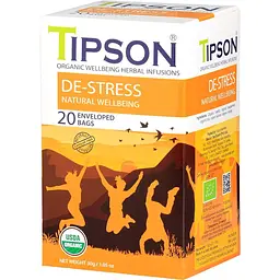 Суміш трав'яна Tipson De-Stress, 30 г (20 шт. х 1.5 г) (896904) - мініатюра 2