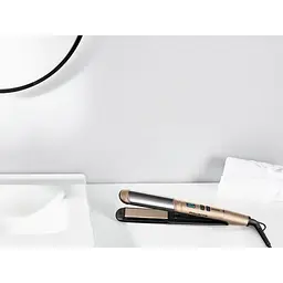 Випрямляч Rowenta Glam & Shine 2 в 1 золотий (SF4641F0) - мініатюра 8